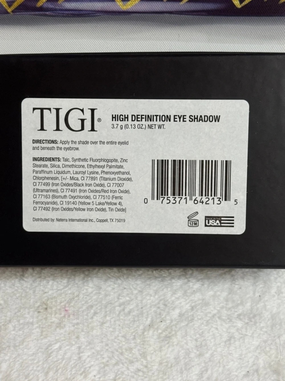 TIGI Vibrant Green & Royal Purple Eyeshadow Duo